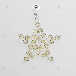 Pierces - Silver brass - Earrings Lyra - Pierces - Silver brass - Laiton argenté